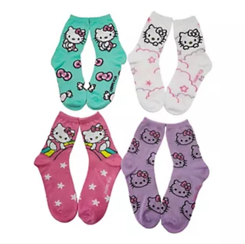 Hello Kitty 4 Pairs Box Set